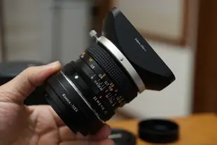 【售】馳名Konica Hexanon AR 28mm F3.5廣角鏡頭,有德鏡味道 轉接 Sony E環