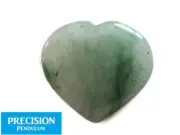 Natural Emerald Jade Heart Protection Healing Crystal Chakra Gemstone Stone