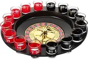 INOOMP Plastic Glass Roulette Drinking Set Carousel Durable Easy to Maintain Ideal for Drinking Games