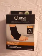 CURAD Elastic Pull-Over Ankle Support Performance Series ORT26100MD MEDIUM NEW!