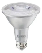 Bulbrite Pack Of (6) 10 Watt Dimmable Flood Par30Ln Medium (E26) LED Light Bulb
