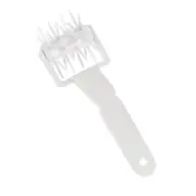 Pizza Dough Docker Roller Plastic Bubble Docker Roller with Spikes, 20cm/ 7.9"