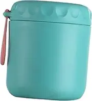 CIYODO Insulated Soup Cup Portable Thermal Breakfast Mug with Spoon Dual Heat Retention for Soup Oats Milk Convenient Carry Lanyard