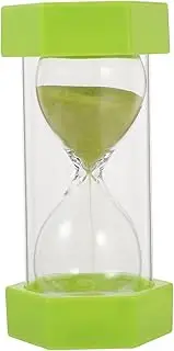 Cute Alarm Boys and Girls Countdown Timer 5 Minute Sand Timer Hourglass Decor for Home Office