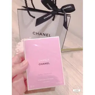 快速出貨🚚🔥全新⭐【CHANEL香奈兒】 💕CHANCE粉紅甜蜜隔離髮香霧/粉紅甜蜜髮香噴霧35ml(保證專櫃貨)