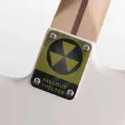 Custom COLOR Image / Picture / Fallout Shelter Neck Plate Fender