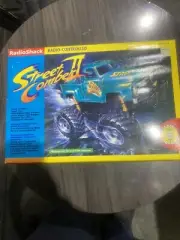 Radio Shack Street Comber 1:12 2WD RC '56 Ford F Monster Truck Works! New W/ Box