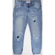 NWT - One Teaspoon Santa Cruz Freebird Jeans Low Rise Skinny Leg - Size 24