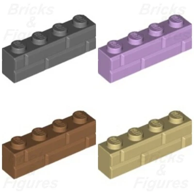 LEGO® 1 x 4 Masonry Modified Brick Parts - Pick Your Colour 15533 Genuine x 10