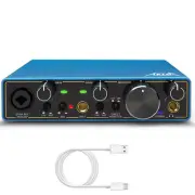 USB Audio Interface, Xrl Audio Interfaces, for the Guitarist, Vocalist, Podca...