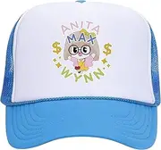 [Nvibcsd] Funny Cartoon Baseball Caps,Trendy Mesh Cute Trucker Hat Snapback Hat for Men Women