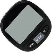 KOMBIUDA Hiking Walking Counter Clip on Step Pedometer Calorie Counter for Outdoor Fitness Easy to Use Large LCD Display