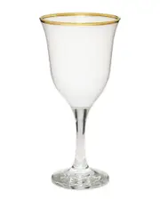 Alice Pazkus Set of 6 Water Glasses White
