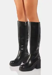 [Dirty Laundry] Go Girl Platform Knee High Boots