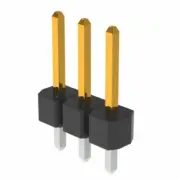 Pack of 17 68000-103HLF Connector Header Through Hole 3 position 0.100" (...
