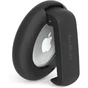 Belkin AirTag Case with Clip, Secure Holder Protective Cover Key Chain, Key Ring for Air Tag with Scratch Resistance Accessory, Apple Airtag Case Cover
