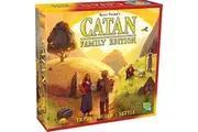 CATAN Family Edition Board Game - Embark on a Quest for Settlement! Strategy Game for Kids Adults, Ages 10+, 3-4 Players, 60 Minute Playtime, Made by CATAN Studio