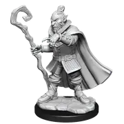 LC Critical Role Unpainted Miniatures Hobgoblin Wizard and Druid Male