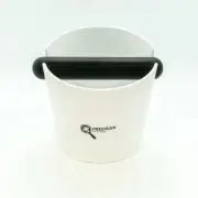 Precision Knock Box White For Coffee Puck Waste
