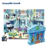 在飛比找遠傳friDay購物優惠-【美國Crocodile Creek】博物館造型盒學習拼圖4