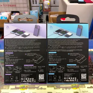 ADAM 亞果元素 GRAVITY C5 超薄型磁吸行動電源 5000mAh iphone 無線充電 快充 行動電源