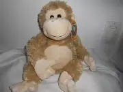 circus circus hotel las vegas big nwt ape cream PLUSH TAN MONKEY 16" new