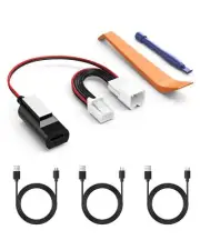 DashCam Power Adapter 10-pin Type B for Toyota Tacoma Subaru Forester Lexus M...