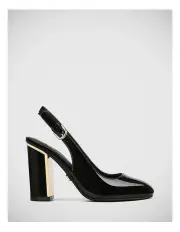 [Wittner] Parvati Patent Leather Slingback in Black