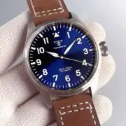 Luxury Tandorio 20ATM Diver Pilot 43mm NH35 PT5000 Automatic Men Watch Sapphire