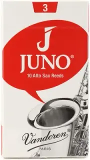 Vandoren JUNO JSR613 Alto Saxophone Reeds - 3.0 (10-pack) (3-pack) Bundle
