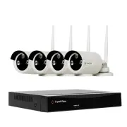 Crystal Vision CVT808N-40WB 1080P Full HD Wireless Surveillance System w/ 2TB