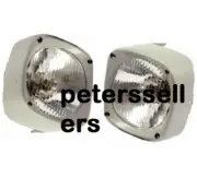 HEAD LIGHT LAMP WITH COWL PAIR LH & RH Massey Ferguson Tractor 135 165 185