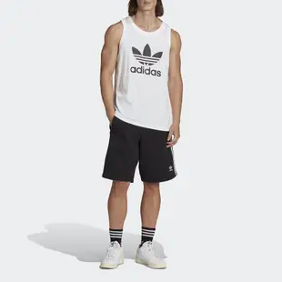 Adidas Trefoil Tank [IA4808] 男 背心 亞洲版 運動 休閒 經典 三葉草 棉質 舒適 白