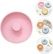 Amosfun 1Pc Silicone Doughnut Mold Non Stick Baking Tool for DIY Donuts for Home Baking Kitchen Supplies for Cake and Biscuit Making