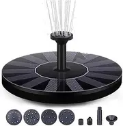 Outdoor Water Feature Solar Floating FountainFountain Garden Water Fountain Pool Pond Decoration Solar Panel Powered Fountain Garden Decoration