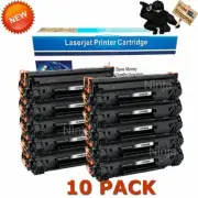 10PK CF283A High Yield Bk Toner for HP 83A LaserJet M201DN M201DW M225DN M225DW