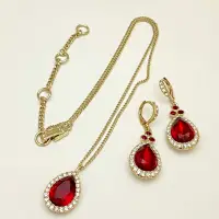 在飛比找蝦皮購物優惠-16"+3" Necklace & Earring w/Co