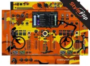 Denon Prime Go Skin | Camo Orange | Protective Decal | StyleFlip Skins