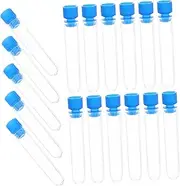 CIYODO Sturdy Corrosion-resistant 50pcs Test Tubes Caps for Liquor Bead Storage Plant Propagation