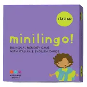 Minilingo Italian / English Bilingual Flashcards