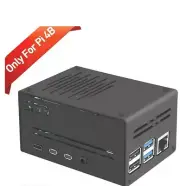 GeeekPi Metal Case for Raspberry pi 4Blow-profile ICE Tower cooler. NO FAN. USA