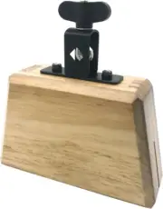 Wood Block 6.9" Wooden Jam Block Mountable Hand Percussion Drum Block Instrument