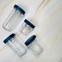 在飛比找蝦皮購物優惠-WildJar Mason jar 防漏鯊魚蓋寬口梅森罐🫙（