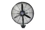 Dimplex 50cm High Velocity 180W Oscillating Wall Mounted Fan w Remote Black