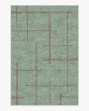 185' x 275' | Machine Washable Runner Rug | Kid & Pet Friendly | Indoor Rug | Stellan Sage Rug | Ruggable