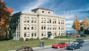Walthers Cornerstone 1/87 HO Scale FORD CENTRAL OFFICE BUILDING structure kit