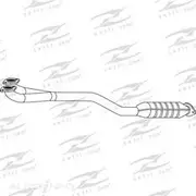 Redback Cat Conv Bolt On to suit BMW 530I E34 6/94> RH Cat - C1849