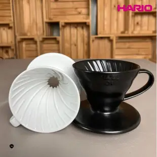 【HARIO】日本製V60彩虹磁石濾杯01-藍媚茶 1-2人份(陶瓷濾杯 錐形濾杯 有田燒)