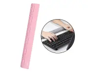 Padded Memory Foam Mouse Keyboard Wrist Rest Hand Wrist Pad Comfortable Pink L