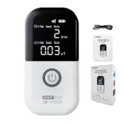NOYAFA Upgraded EMF Meter Rechargeable Electromagnetic Field Radiation probe with High Precision LCD Display for Home Of